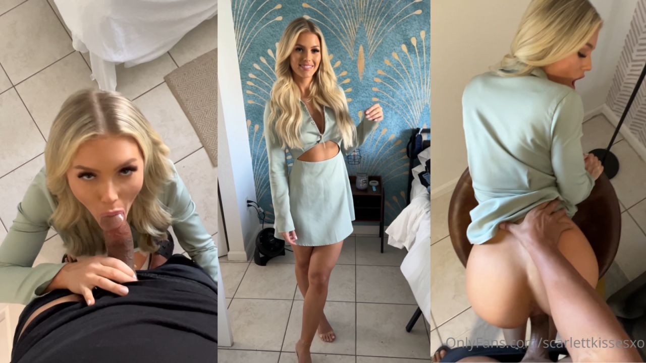 ScarlettKissesXO Property Manager Porn Video Leaked