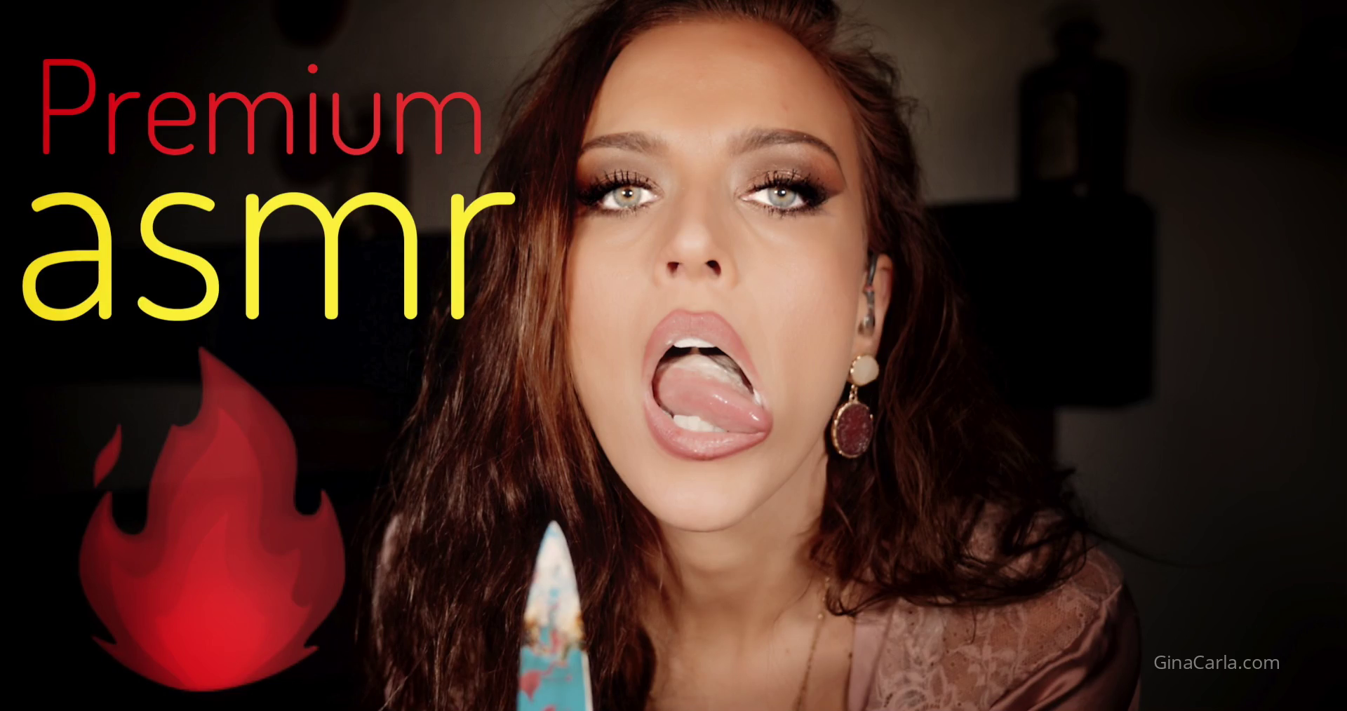 Gina Carla Premium ASMR Let’s Eat Dirty Video Leaked