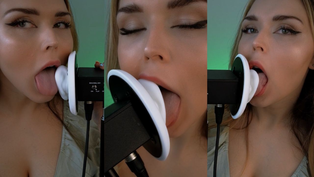 HeatheredEffect ASMR Ear Licking Video Leaked