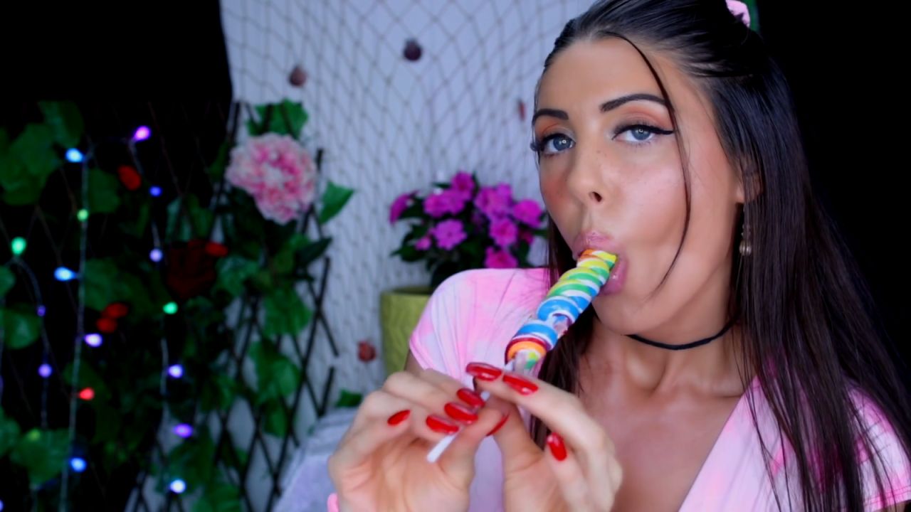 Angelique ASMR Lollipop Licking Video Leaked