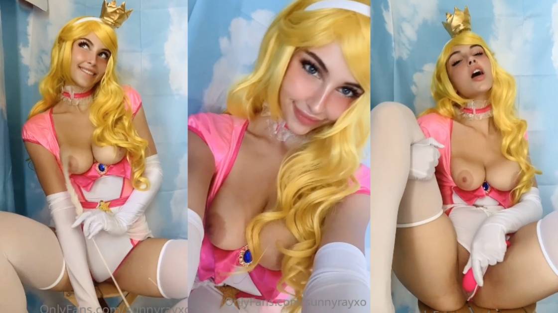 Sunny Ray Nude Peach Cosplay Video Leaked