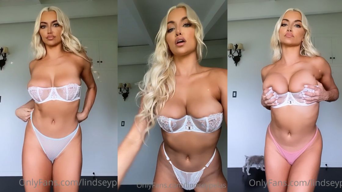 Lindsey Pelas Sexy Lingerie Tease Video Leaked