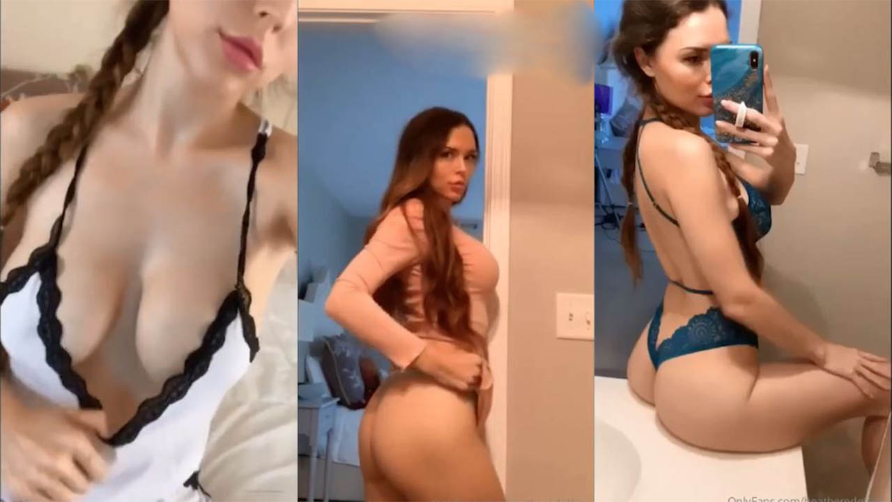 HeatheredEffect Sexy Lingerie Onlyfans Video Leaked