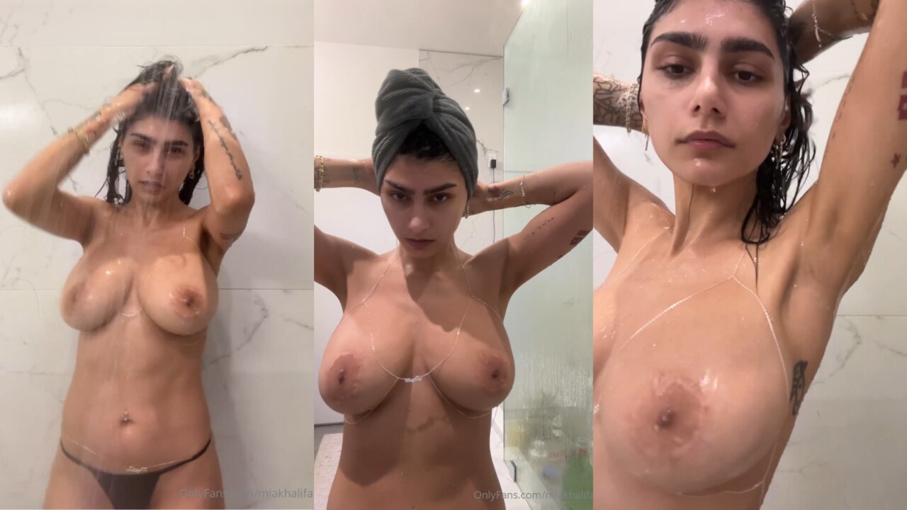 Mia Khalifa 40min Full Boobs Shower Video Leaked