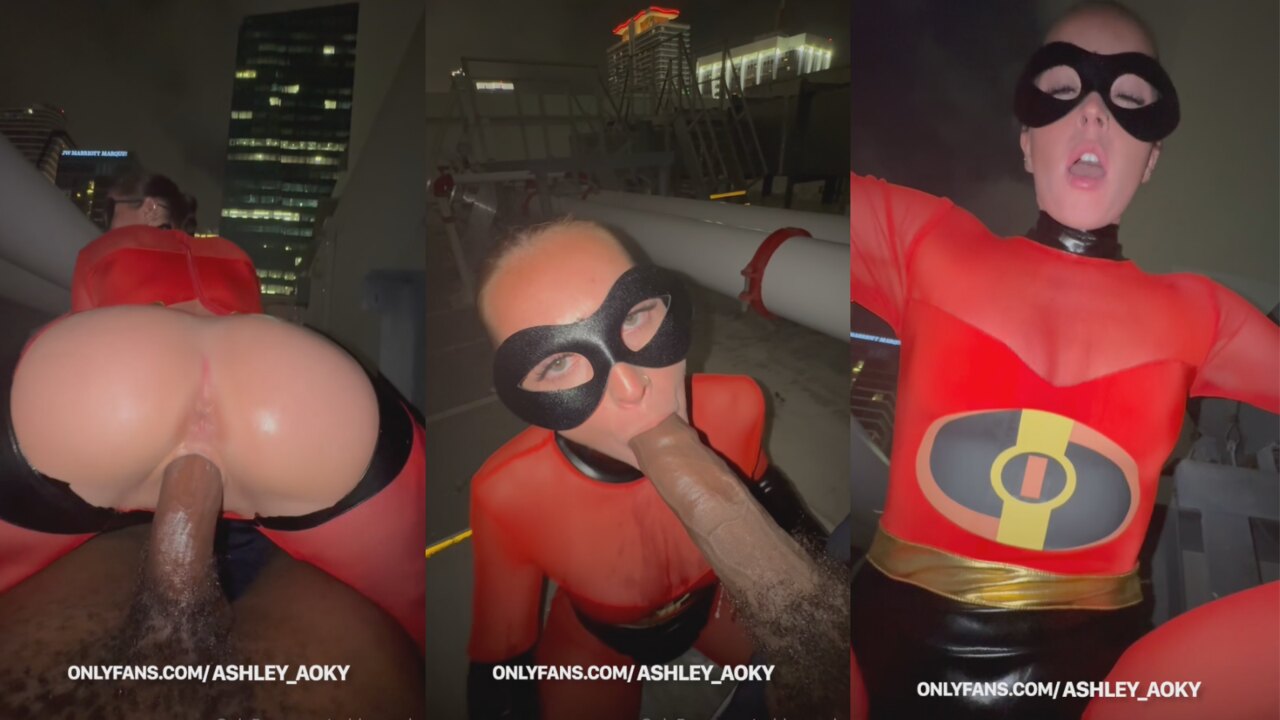 Ashley Aoky Elastigirl Sex Tape Video Leaked