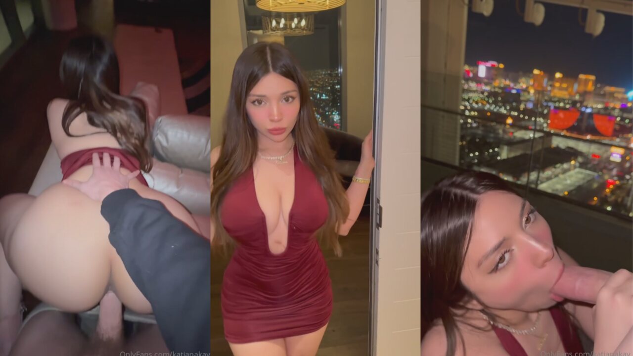 Katiana Kay Red Dress Sextape Video Leaked